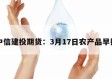 中信建投期货：3月17日农产品早报